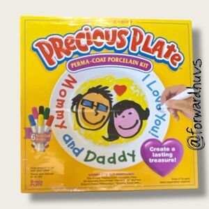 Precious Plate – Perma-Coat Porcelain Kit – The Webster Group – Complete Craft S